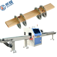 Scie CNC Optimisation Haute Vitesse Scanner pour Elimination des Noeuds et Defauts du Bois Automatique