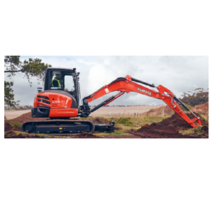 Excavadora Compacta Kubota U55-4 de Calidad en Venta, Hidráulica Auxiliar, Motor Diésel, Cabina Confortable, Lista para la Construcción - Product Image 5