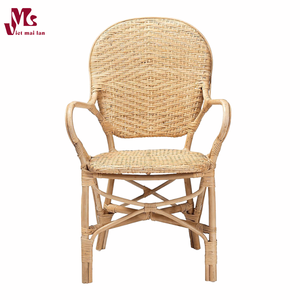 Handwicker Rattan Dining <b>Chair</b> Elegant Furniture for Kitchen Boho Style Wholesale From Vietnam Artisans - Product Image 2