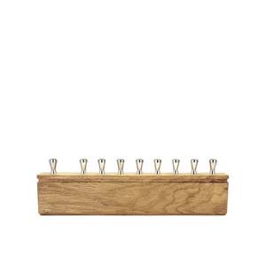Support de bougie Menorah en bois au design personnalisé, décoration de Noël, centre de table de mariage, chandelier, décoration de table à domicile - Product Image 5