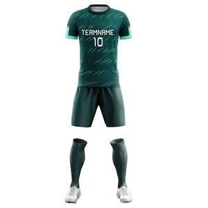 Ensemble de maillots de football pour adultes personnalisables de haute qualité, conception professionnelle, impression de logo, équipe de service OEM, technique de sublimation. - Product Image 1