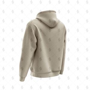 Sudadera con Capucha para Hombre, Tejido Grueso de 350 g/m², 100% Algodón, Color Liso Teñido, Estilo Casual Urbano, Corte Holgado, Hecho en Pakistán - Product Image 4