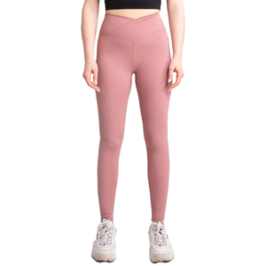 Collants unis pour femmes les plus vendus Leggings de Yoga extensibles personnalisés de grande taille pour Leggings de Yoga à taille élastique de gymnastique - Product Image 4