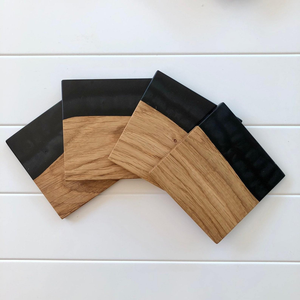 Posavasos de Resina Ecológicos de Lujo Hechos a Medida al por Mayor de Fábrica, Resistentes al Calor, Artesanía Saniya - Product Image 4