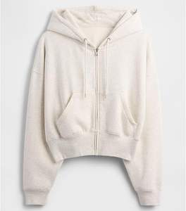 เสื้อฮู้ดแฟชั่นผ้าฝุ่นแบบรูดซิปมีฮู้ดสำหรับผู้ชายเสื้อกันหนาวมีฮู้ดทรงโอเวอร์ไซส์ผลิตตามสั่ง - Product Image 4