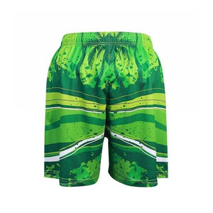 Mejor Fabricante y Proveedor, Pantalones Cortos Deportivos Personalizados para Hombre, Sublimados, 100% Poliéster, Servicio OEM, Transpirables - Product Image 2