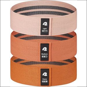 Custom Logo Wholesale Gym Yoga <b>Rubber</b> Silicone Elastic Fitness Loop Bands Sport Workout Leg Butt Booty Hip Resistance Bands Set - Product Image 1