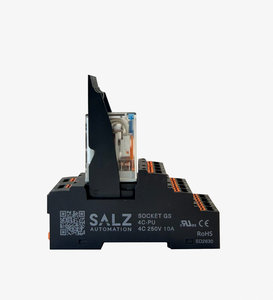 ชุดรีเลย์ประกอบสำเร็จ GS 4C-D24-LT1J-PE-KIT, 4CO, แบบ FWD ในตัว, แบบเสียบเข้า, 24 V DC, 6 A - Product Image 2