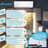Système de climatisation et de chauffage sans conduit Daikin-Style 12000 BTU 18 SEER2 R32 avec fixation murale, fabrication OEM en gros