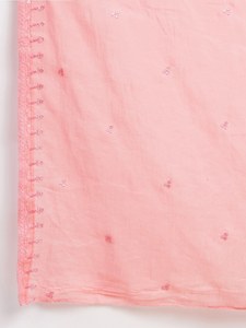Ensemble Kurti en coton brodé élégant pour femme, coupe classique, idéal pour l'été et les occasions festives, disponible en gros - Product Image 5