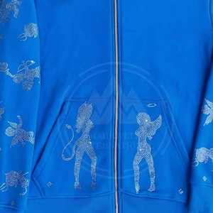 2025 Low Moq Full Face Zipper Sudadera con capucha personalizada Color liso Ropa informal Full Face Zipper Hoodies - Product Image 4