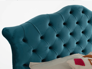 An Upholstered <b>Double</b> <b>Bed</b> Classic Design Eco-Friendly Versatile in Fabric Storage Container Box Practicality Queen/<b>King</b> <b>Size</b> - Product Image 2