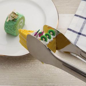 Stainless Steel <b>Buffet</b> Serving Salad Tongs Serving Food Tongs for Frying, Cooking, Clipping Toast Bread, Grilling, Pastry - Product Image 6
