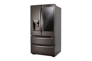 Réfrigérateur à double congélateur avec porte dans la porte intelligent de 28 pieds cubes de qualité supérieure avec glace artisanale - Product Image 2