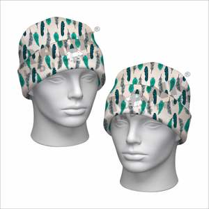 หมวกบีนนี่ทำจากวัสดุที่ดีที่สุดหมวกบีนนี่คุณภาพพรีเมี่ยมอุปกรณ์เครื่องแต่งกายหมวกผ้าแจ็คการ์ด - Product Image 4