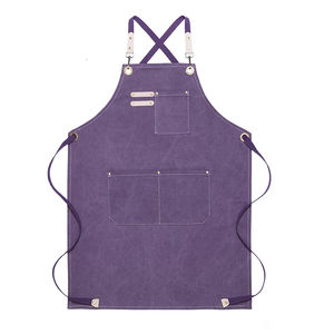 High Quality Cooking <b>Apron</b> Waterproof Restaurant Kitchen Cooking <b>Apron</b> H-shoulder Extended <b>Canvas</b> Logo Custom <b>Apron</b> - Product Image 5
