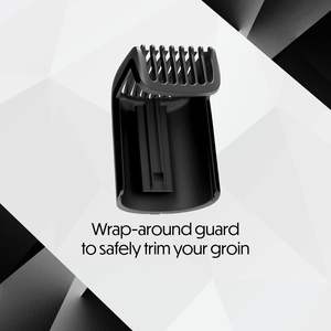 Tondeuse corporelle étanche au lithium-ion avec système de protection intégré, lames en acier inoxydable et matériau de lame en céramique - Product Image 3