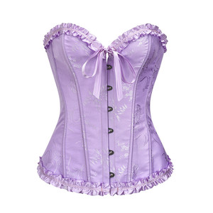 Customized Color/Contrast Color Women Satin <b>Corset</b> Fitness Wear in Highest Quality With Best Material Satin <b>Corset</b> Unique Use - Product Image 3