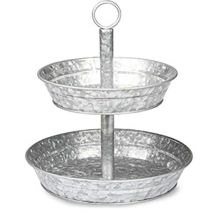 Wedding Or Engagement Party Decoration Antique Finishing Metal <b>Cake</b> Stand Single <b>Tier</b> <b>Cake</b> Platter Stand - Product Image 3