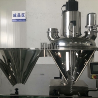 Machine de remplissage de poudre rapide pour la farine de soja, la noix de coco râpée et les épices