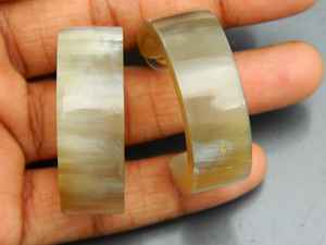 Mejor Venta de aspecto tradicional, suministro al por mayor, 100%, pendiente de cuerno natural, pendiente de cuerno de búfalo de alta calidad, precio de fábrica - Product Image 5