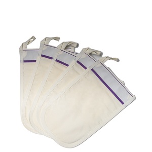 Gants exfoliants en fibres naturelles de sisal et coton à long manche, écologiques, pour brossage à sec, détoxification cutanée, gommages à domicile pour adultes - Product Image 1