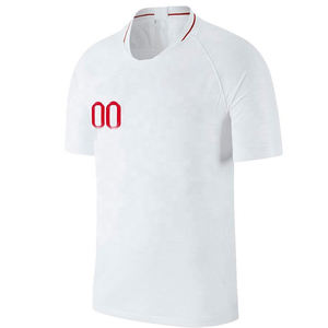 Maillot de football personnalisé OEM, design personnalisé, sublimation, haute qualité, manches courtes, 100% polyester, séchage rapide, unisexe, adulte - Product Image 2