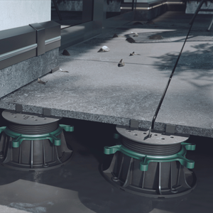 เรโนพลาสต์ ®   แผ่นรองพื้น RENOPAD PRO, ขายึดพลาสติกปรับระดับได้อเนกประสงค์สำหรับพื้นยก, ระเบียง, ลานบ้าน, ฐานรองยกพื้น - Product Image 6