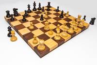 Jeu d'échecs miniature de qualité supérieure avec plateau magnétique en métal et pièces en bois, design minimaliste pour la décoration intérieure, boîtes d'échecs