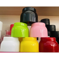 Emballage de soins de la peau cosmétiques ODM OEM vert bleu violet rose conteneur de beurre corporel en plastique PET pot de crème 250ml manufacture du Vietnam