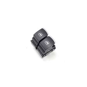 Interrupteurs automatiques pour VW Golf 6 Mk6 2009-2012, porte conducteur gauche, double garniture chromée, boutons d'ouverture de fenêtre, 5k3959857a - Product Image 1