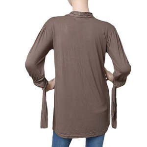 Top estampado para mujer - Beige - Product Image 3