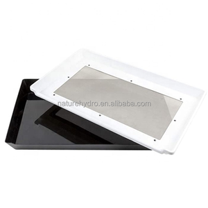 Two Layers Trim Tray Kit Bin <strong>Bud</strong> Trimming Pollen Sieve Sifter Herb <strong>Trimmer</strong> Trays - Product Image 1