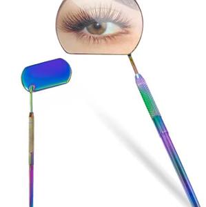 Miroir de maquillage professionnel Extensions de cils Accessoires Miroir de cils en acier inoxydable Miroir d'extension de cils - Product Image 5