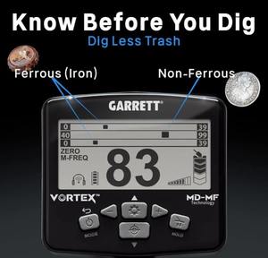 Détecteur de métaux multi-fréquences étanche Garrett Vortex VX9 |   Détecteur professionnel de métaux et d'or à recherche profonde - Product Image 6