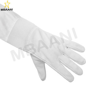 Cuir de chèvre avec manche en toile ventilée et manchette élastique. - Product Image 4