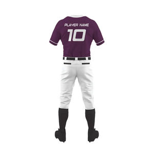 2025 meilleur respirant de haute qualité uniforme de Baseball manches courtes uniforme de Baseball en vrac uniforme de Baseball service OEM - Product Image 3