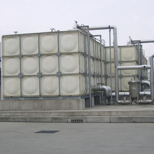 Réservoir d'eau segmenté en PRV/GRP SMC, réservoir de stockage rectangulaire en fibre de verre de qualité alimentaire - Product Image 2