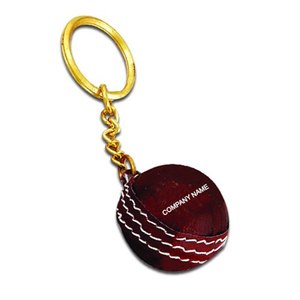 2025 Power Hint OEM logotipo personalizado de alta calidad de acero inoxidable Cricket Ball llavero con neopreno de silicona a prueba de agua - Product Image 2