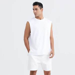 Nouveau design hommes Gym débardeur hommes Fitness vêtements course gilet entraînement sans manches chemises mâle été sport maillot de corps débardeur - Product Image 5