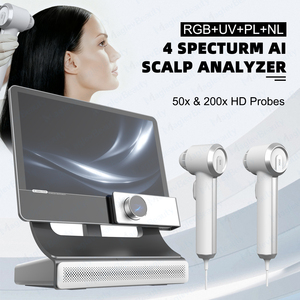 Nuovi Arrivi Analizzatore del Cuoio Capelluto T5 HD 50X 200X Macchina per Test di Idratazione e Gestione del Cuoio Capelluto per Uso Domestico - Product Image 4