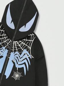 Sudaderas con capucha para hombre a la venta, ropa de calle, sudaderas con capucha holgadas para hombre, logotipo personalizado con cremallera para hombre, estampado personalizado de alta calidad - Product Image 5