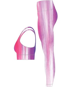 Soutien-gorge et leggings de yoga personnalisés ensemble de yoga 2 pièces à la mode pour femmes costume de yoga fitness vente en gros - Product Image 6