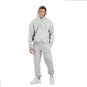 Vêtements de sport de fitness d'hiver pour hommes, sweats à capuche de gymnastique écologiques, survêtement d'entraînement grande taille avec caractéristiques imprimées - Product Image 2
