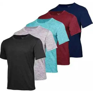 Camisetas de Manga Corta Casuales para Hombre, de Algodón Velour 100%, de Alta Calidad, Diseño Personalizado, Transpirables y de Secado Rápido, Gran Venta - Product Image 1