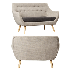 Sofá seccional doble de diseño minimalista moderno para la fabricación de muebles de sala de estar interior del hogar en Indonesia - Product Image 5