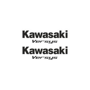 Juego de pegatinas para motocicleta Versys, calcomanías negras, fabricadas en Turquía - Product Image 1