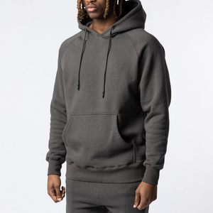 New Design <b>Men</b> Heavyweight Hoodie Vintage High Quality Custom Embroidered Logo Hoodies - Product Image 1