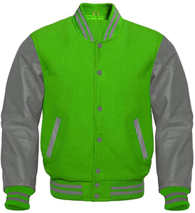 High Quality Men's Winter Varsity Jacket Stand Collar <b>Canvas</b> Fabric Custom Designs Front Breathable Eco-Friendly Reversible Long - Product Image 1