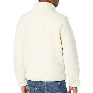 Good Quality <b>Sherpa</b> <b>Fleece</b> Custom Design Winter Thick Black And Custom Colors <b>Sherpa</b> <b>Fleece</b> Jacket for <b>Men</b> - Product Image 6